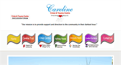 Desktop Screenshot of carelinecrisis.org